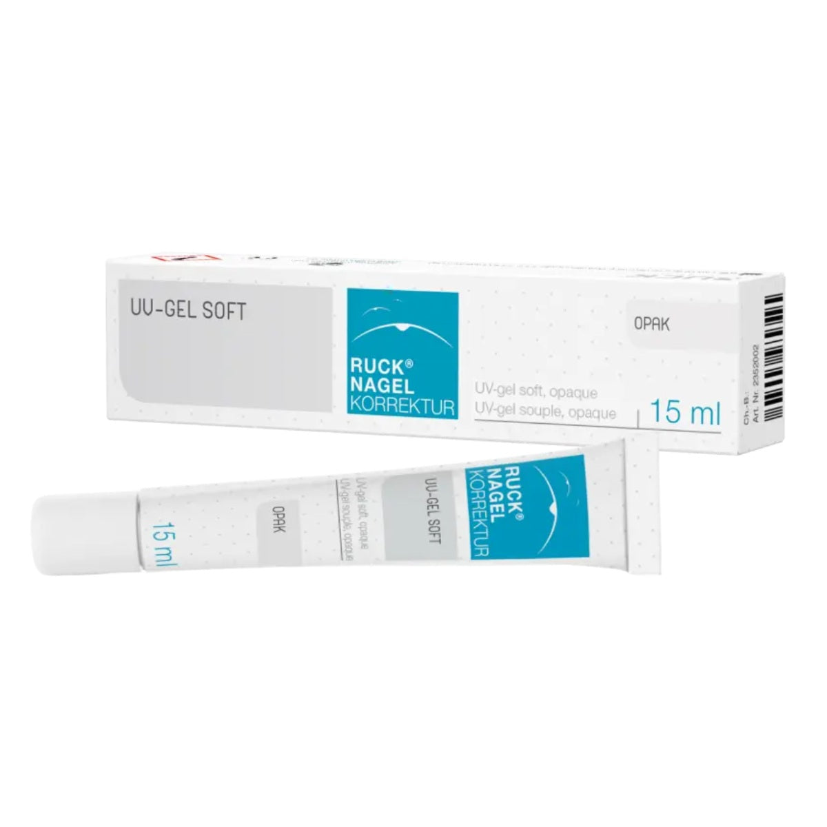 UV Gel za korekciju noktiju - soft prozirni 15ml RUCK®
