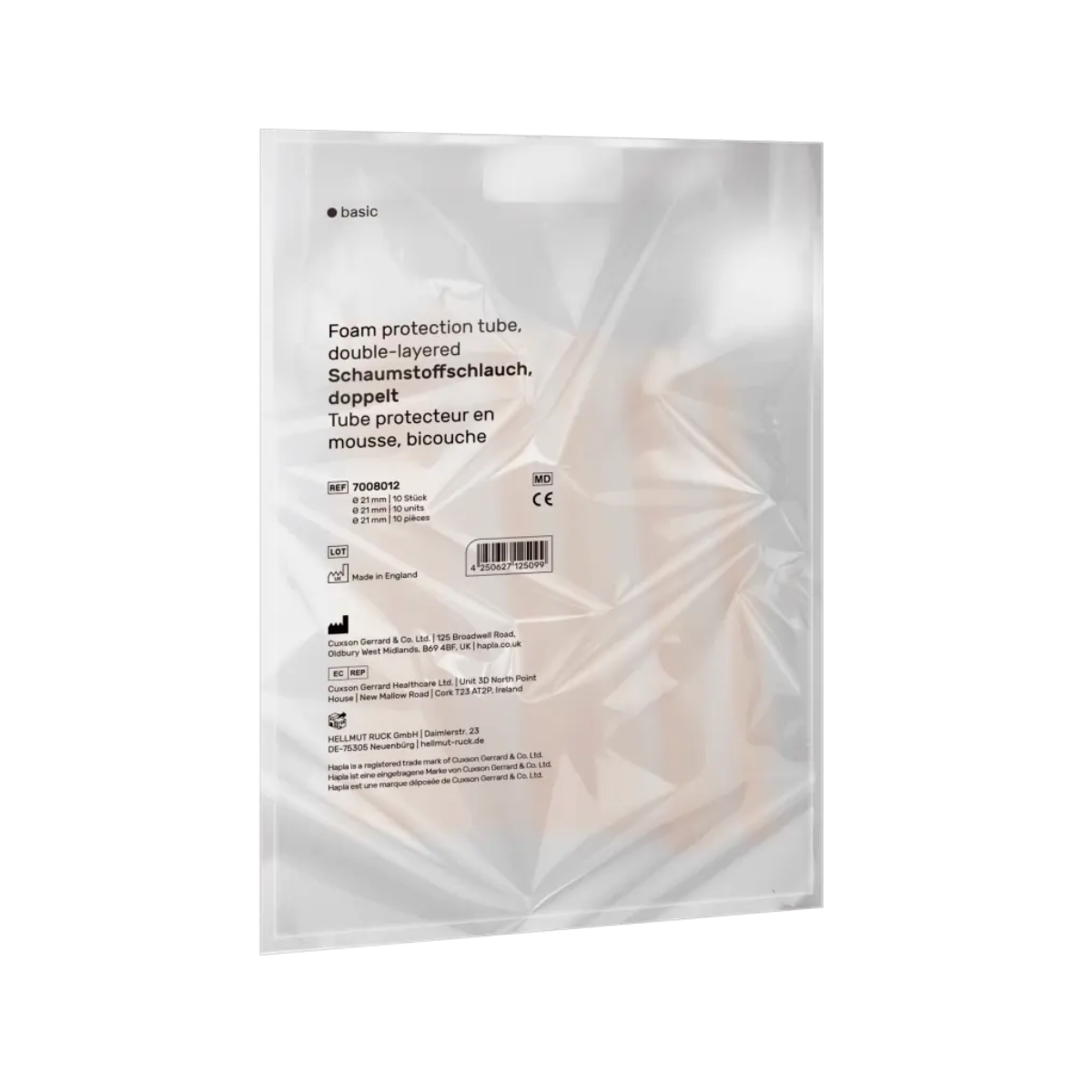 Cjevasta zaštita za prste - dvostruka- Ø 21 mm