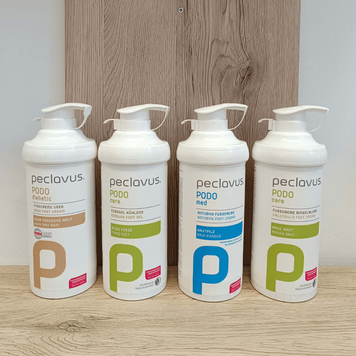 Profesionalni peclavus® set krema za njegu stopala ( 4 x 500 ml)