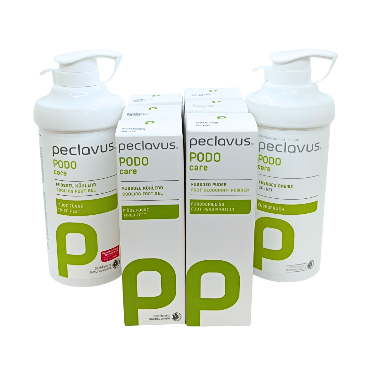 Profesionalni peclavus® set proizvoda za znojna stopala