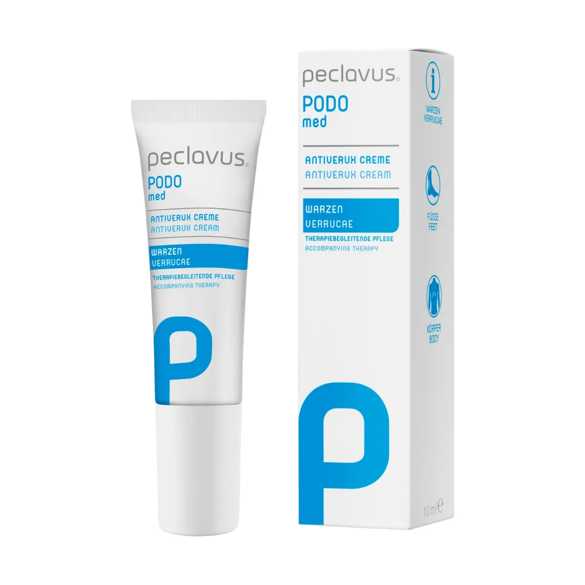 AntiVERUX krema za tretiranje bradavica -10 ml / peclavus® PODOmed