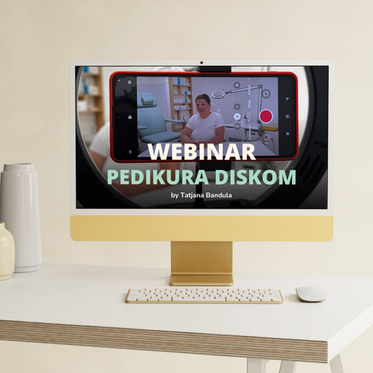 Webinar Pedikura diskom by Tatjana Bandula