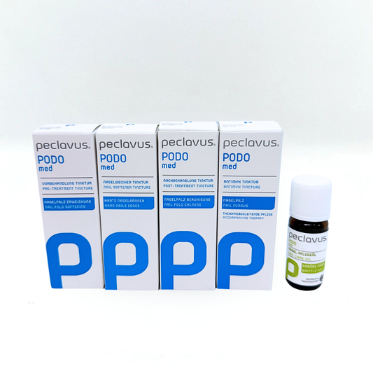 Profesionalni set  peclavus® tinktura+ ulje za njegu oštećenih noktiju 10 ml na poklon